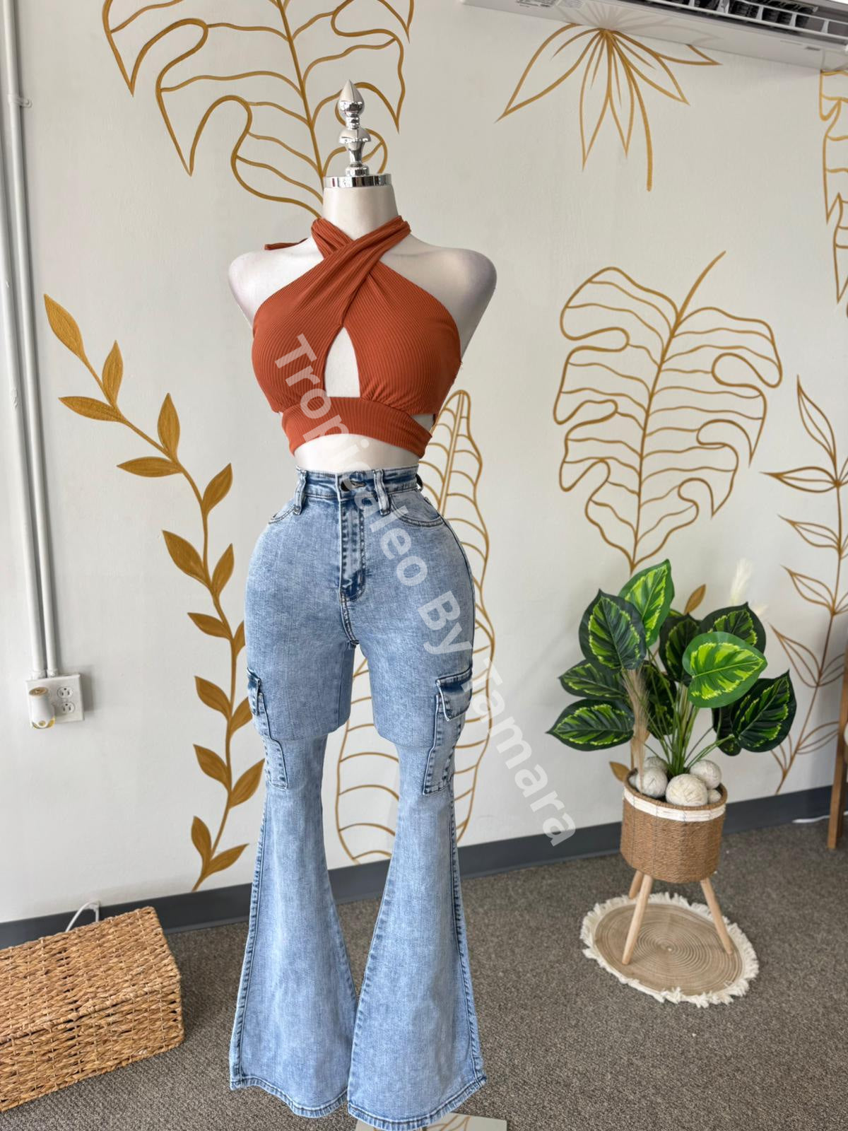 Sunset Wrap Top