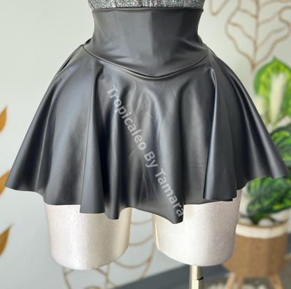 Starlight Leather Skort