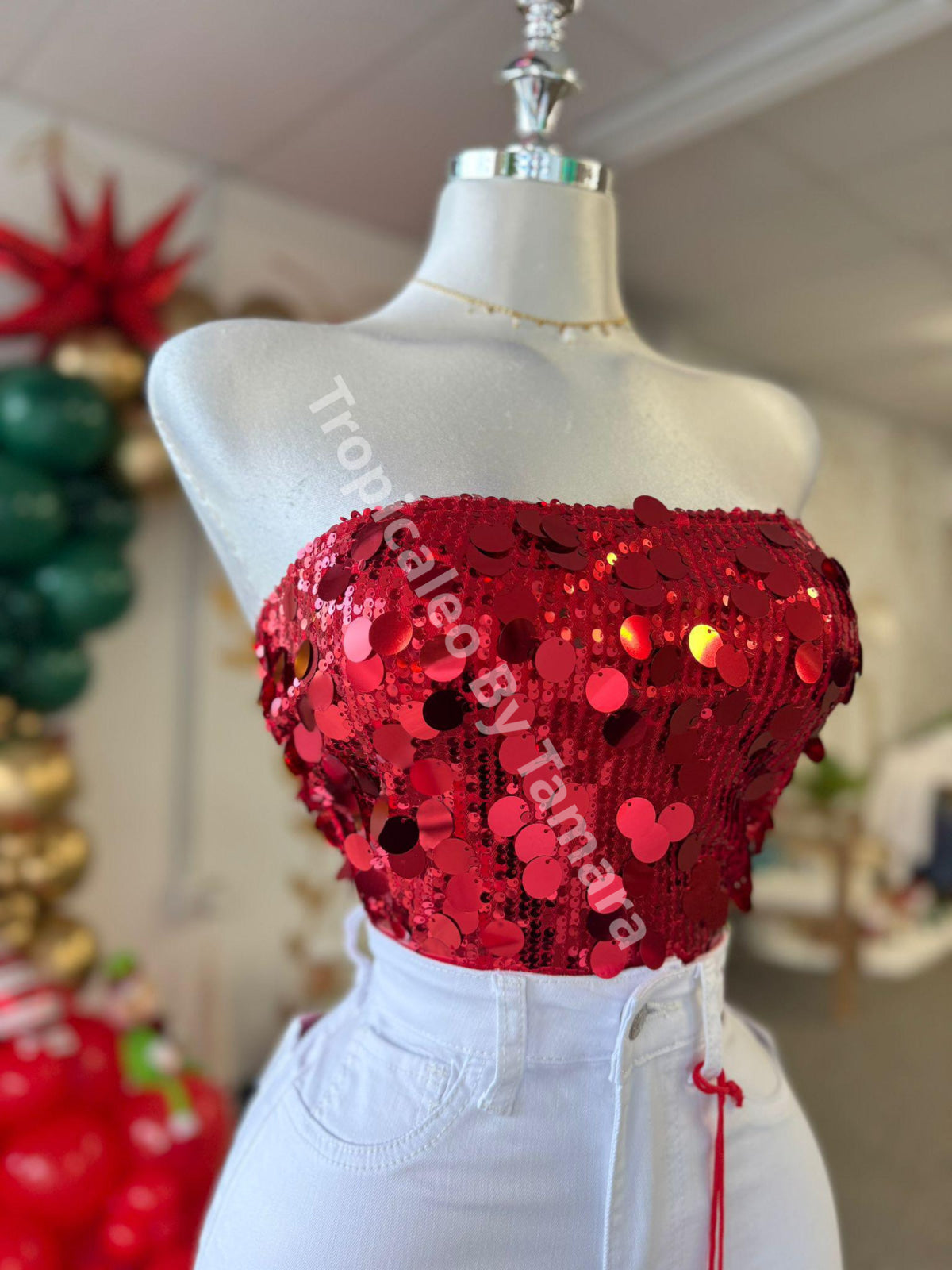 Sequin Party Top