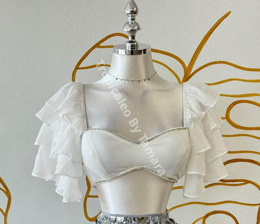 Angel Wings Crystal Bustier (2 Colores Disponibles)