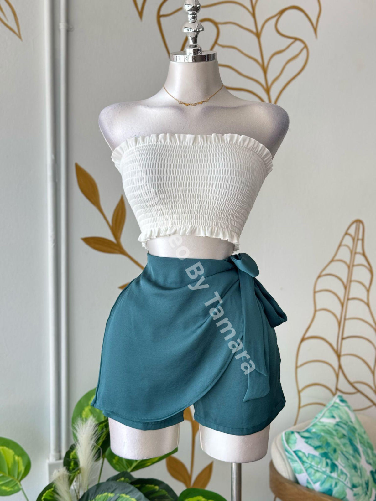 Coastal Wrap Skort