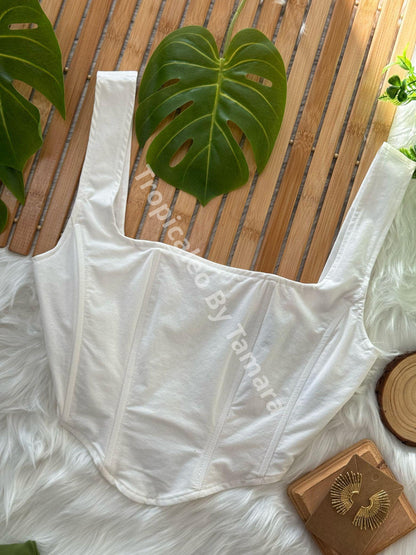 White Elegance Top