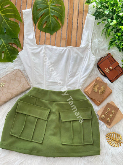 White Elegance Top