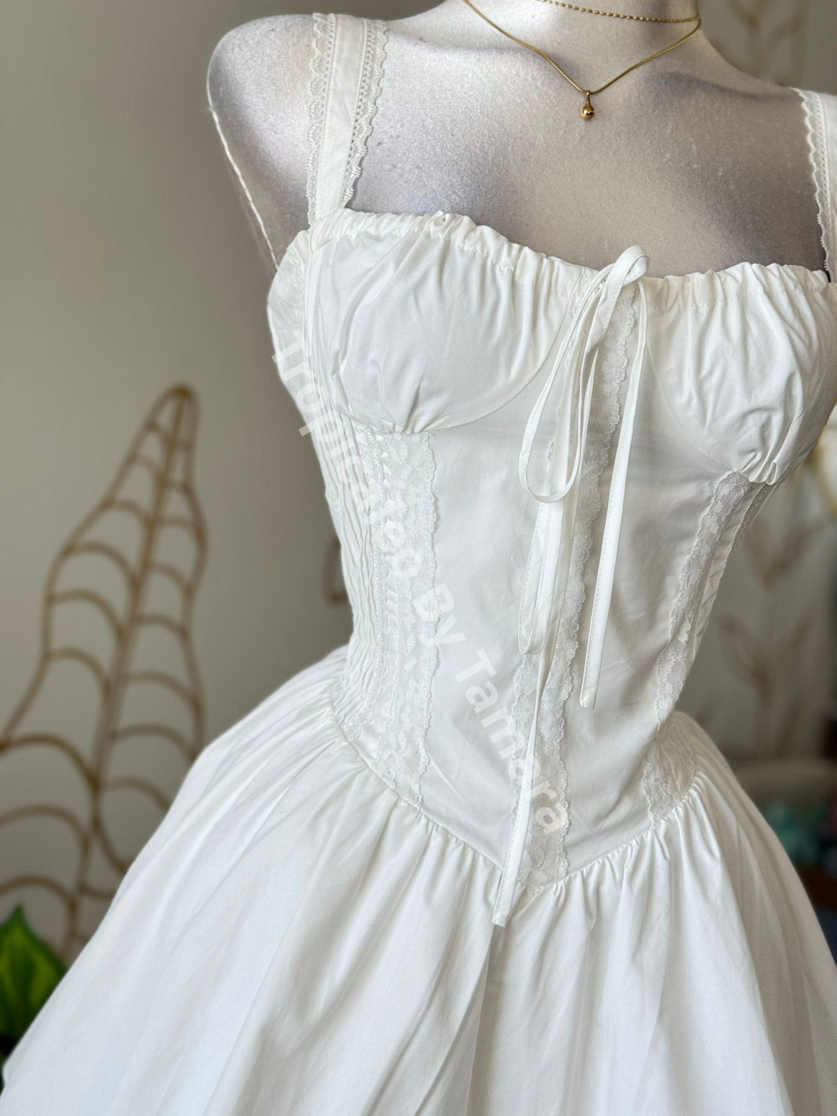 LaceBelle Mini Dress