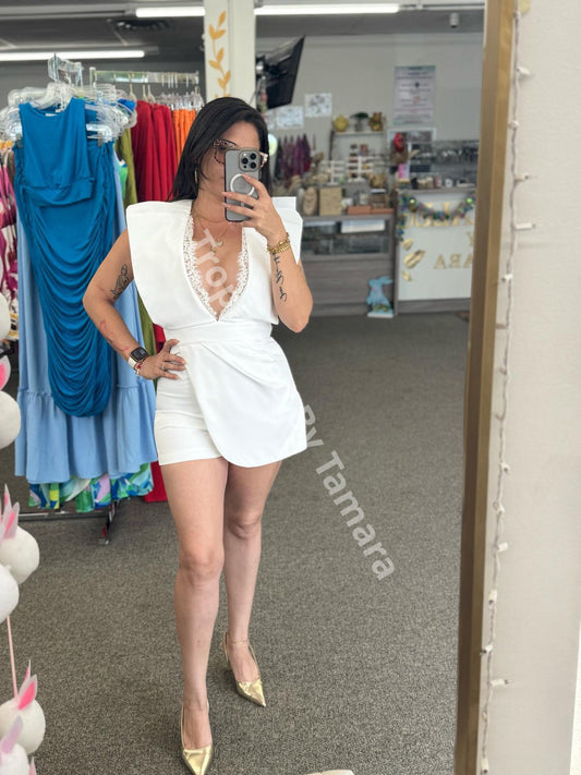 Curves & Whispers Romper