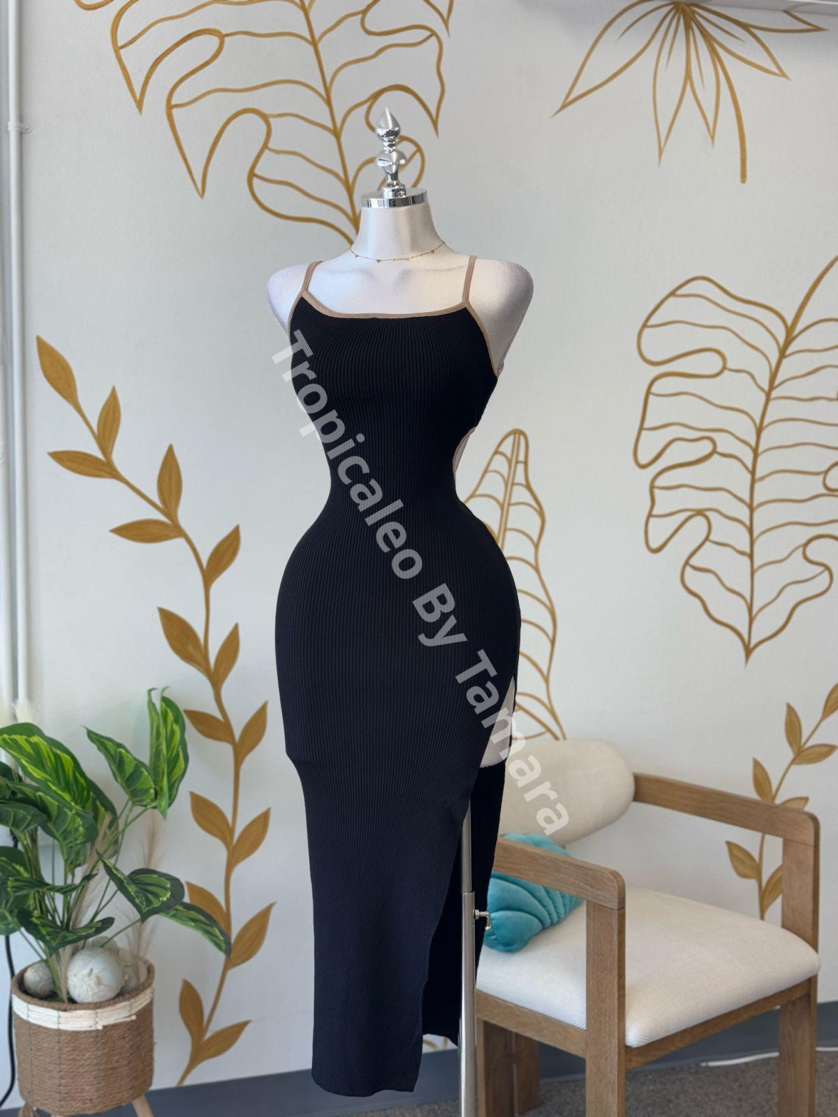 NightGlow Cutout Dress