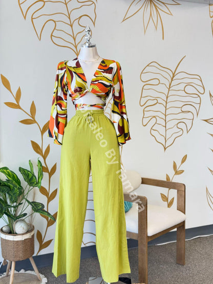 Lime Breeze Pants