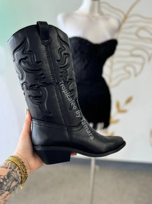 Black Rodeo Boots