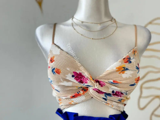 Blossom Twist Crop Top