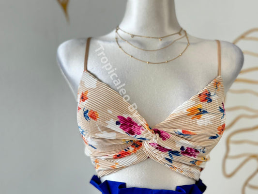 Blossom Twist Crop Top