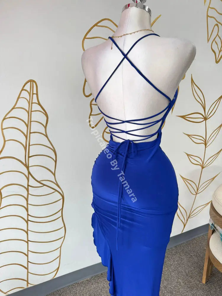 Blue Royal Glam Dress