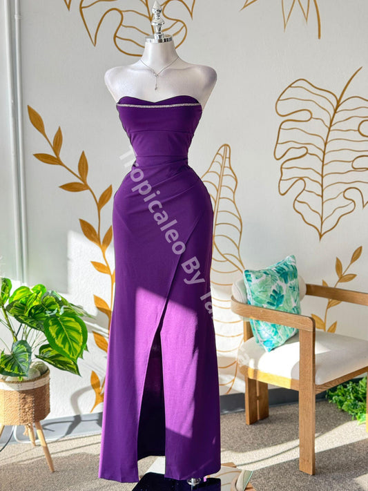 Amethyst Glow Gown