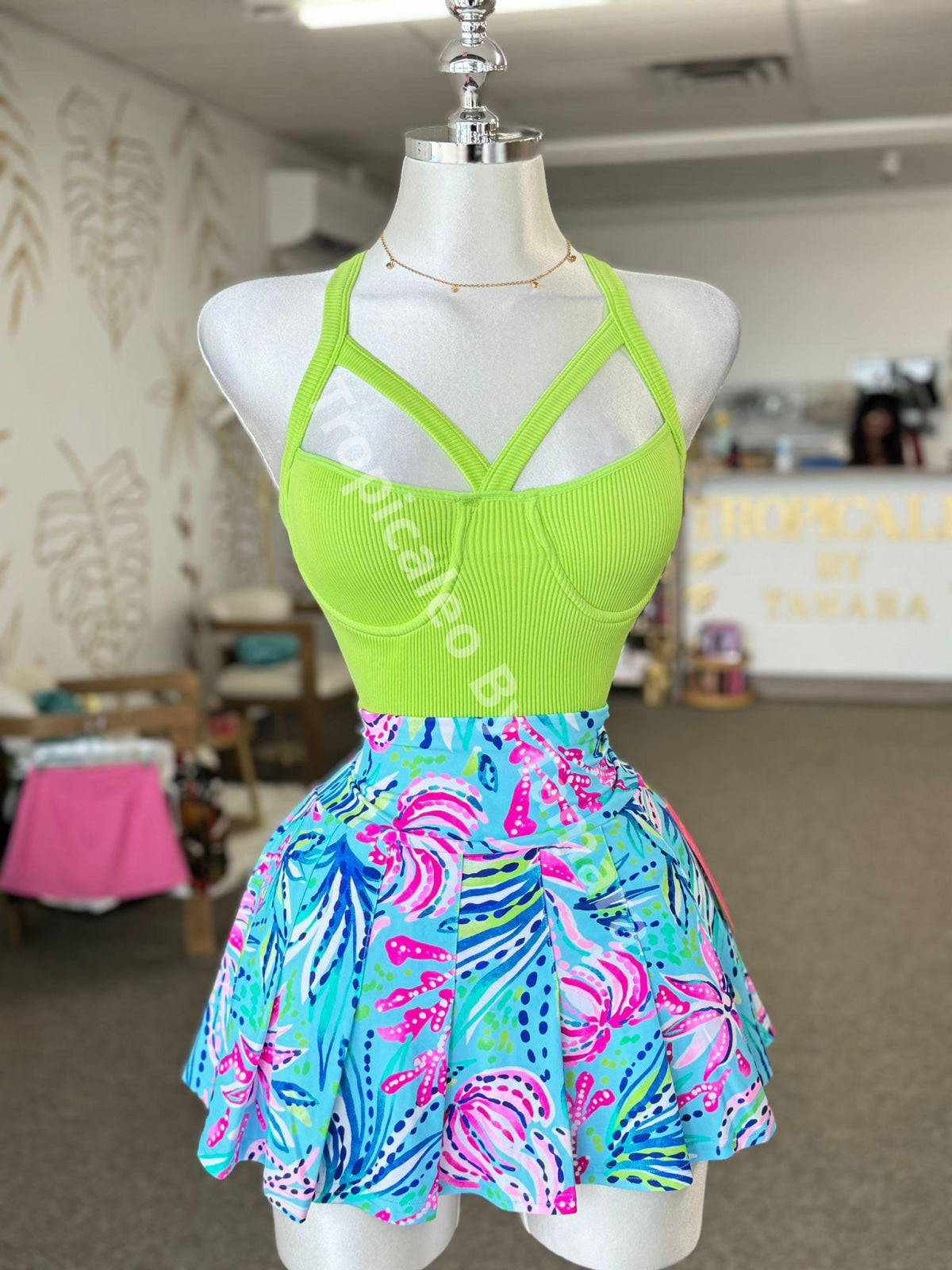 Tropical Paradise Skort
