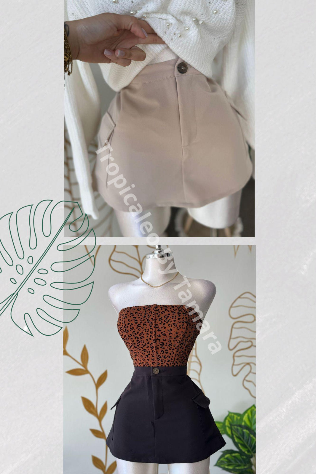 Chic Cargo Skort