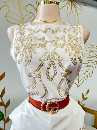 GoldenIsle Set Top & Short