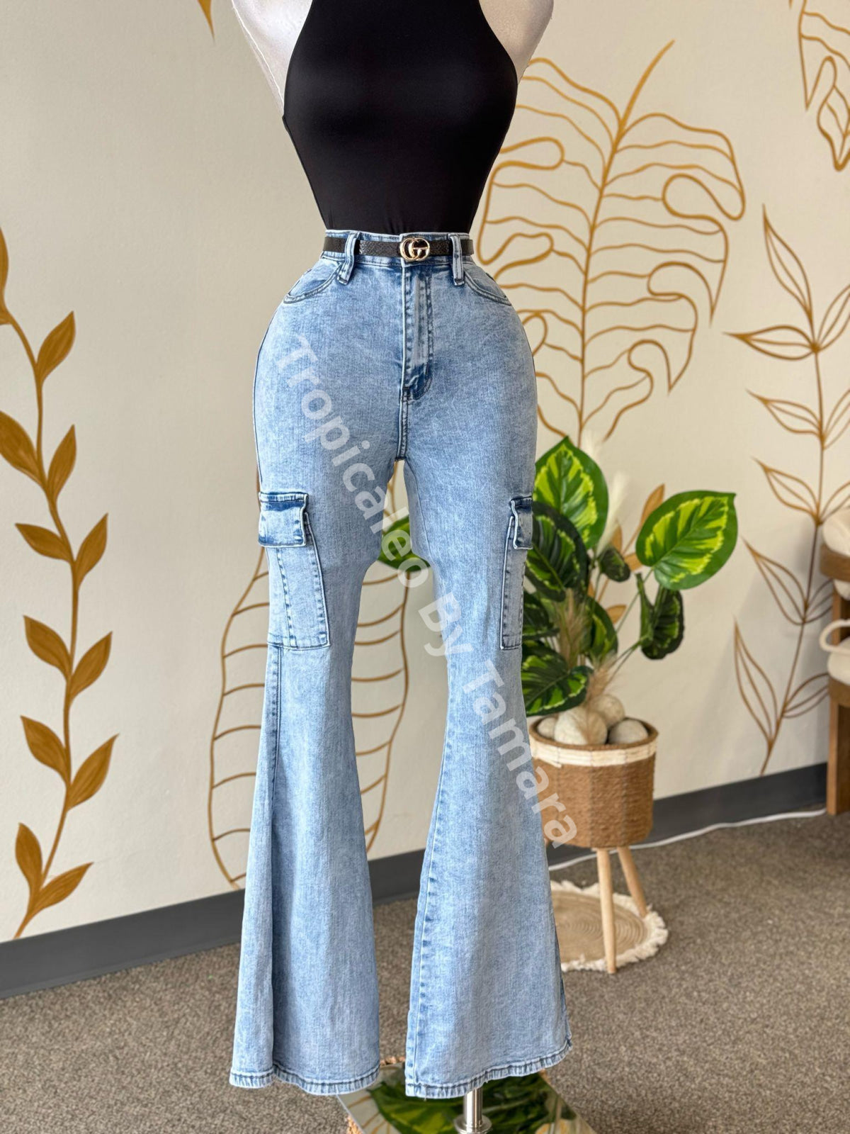 Onyx Halter Bodysuit