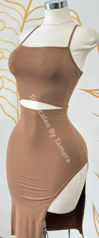 Caramel Embrace Two-Piece Set