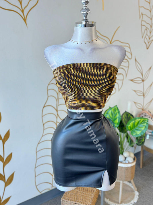 Golden Hour Bandeau Top