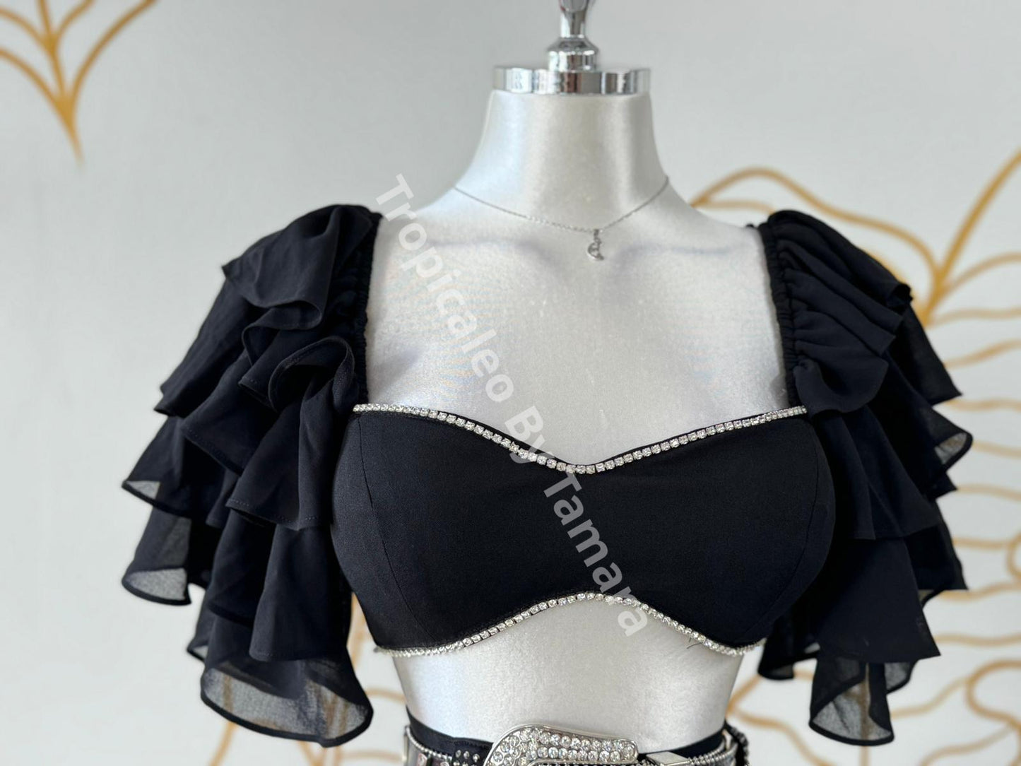 Angel Wings Crystal Bustier (2 Colores Disponibles)