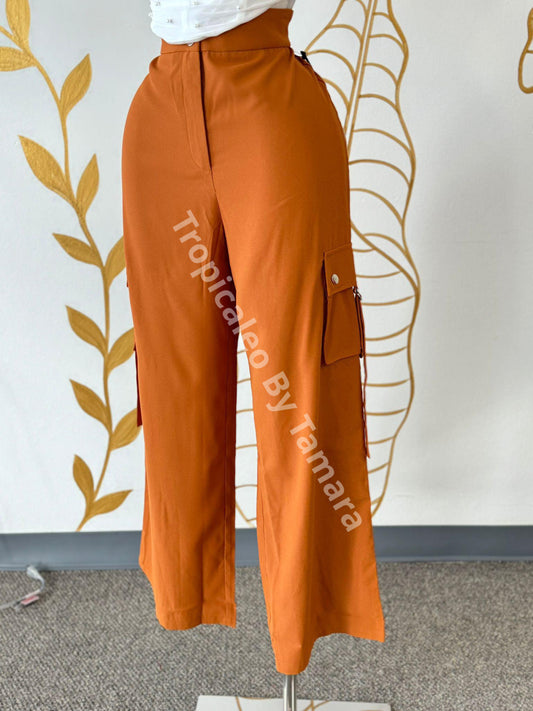 Copper Cargo Pants