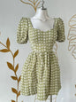 Cottage Dream Dress Small / Verde Oliva