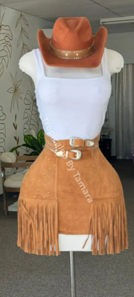 Cowgirl Fringe Skirt