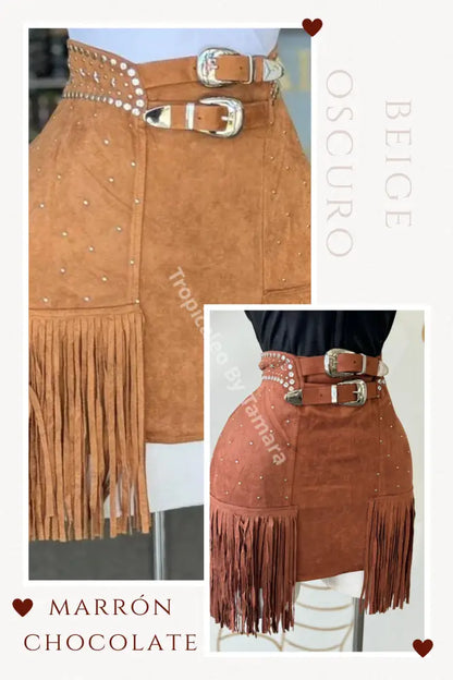 Cowgirl Fringe Skirt