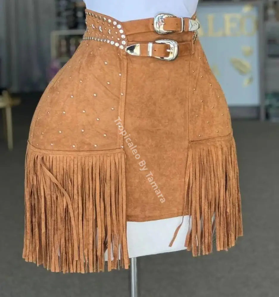 Cowgirl Fringe Skirt