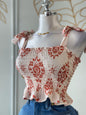 VintageBloom Top