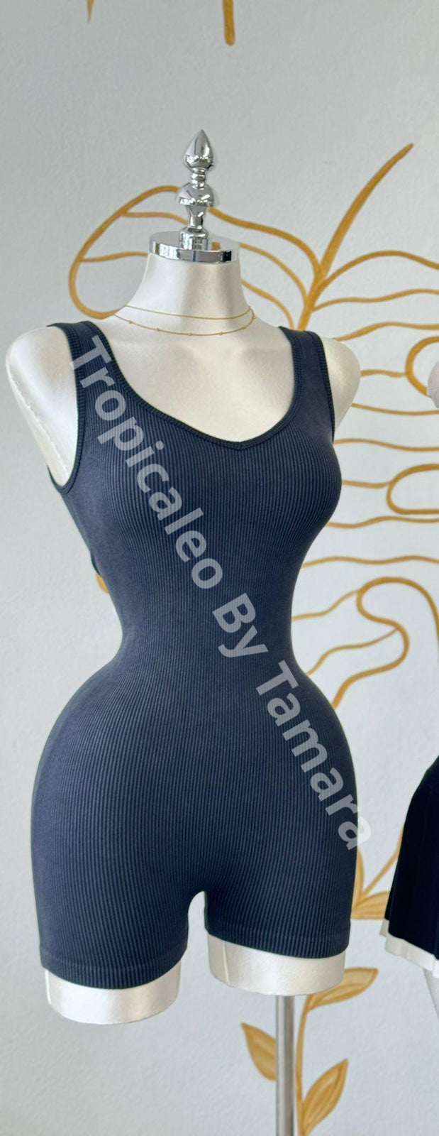 Ribbed Hourglass Bodysuit One Size