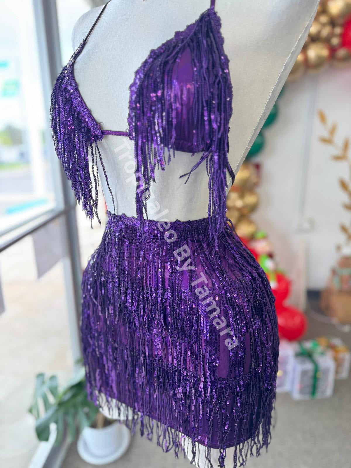Sparkle Fringe Set