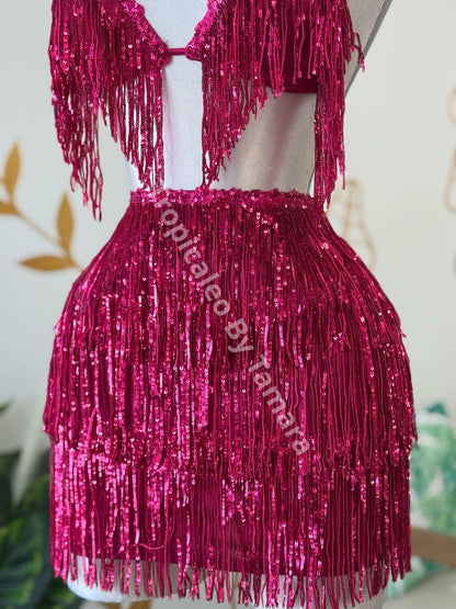 Glimmer Fringe Set