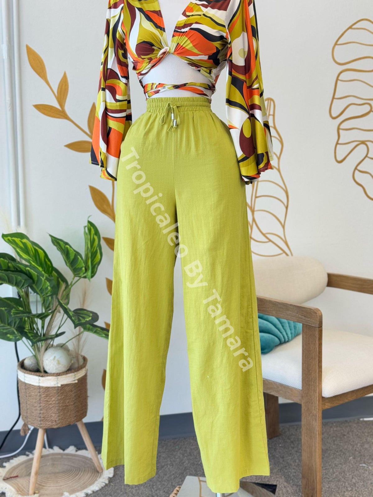 Lime Breeze Pants
