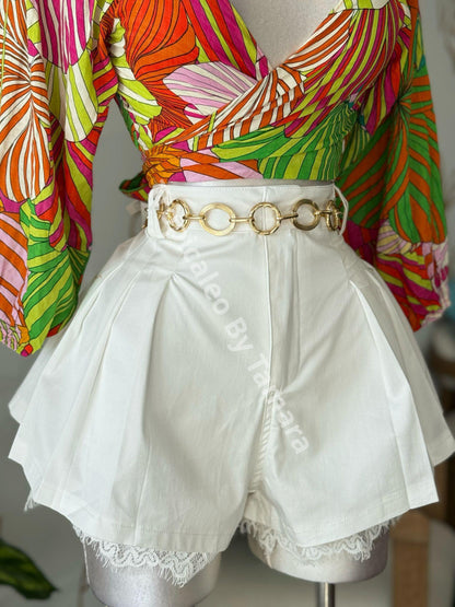 ColorBurst Wrap Top