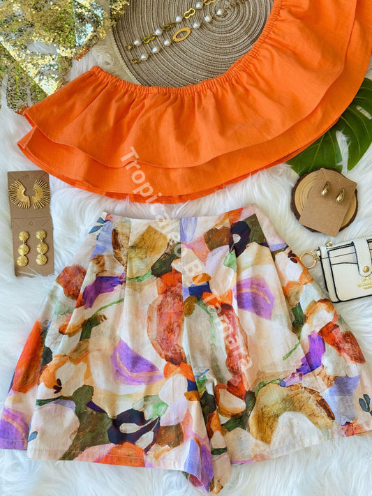 Artistic Print Shorts