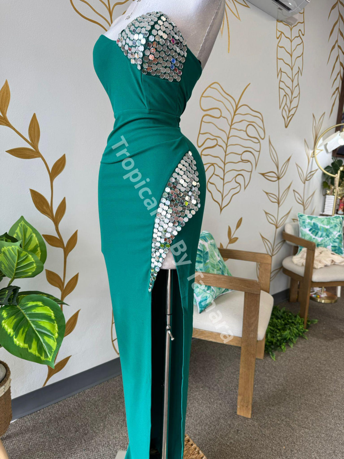 Emerald Queen Long Dress