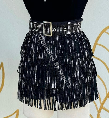 Fringe Mini Skort (5 colores disponibles)