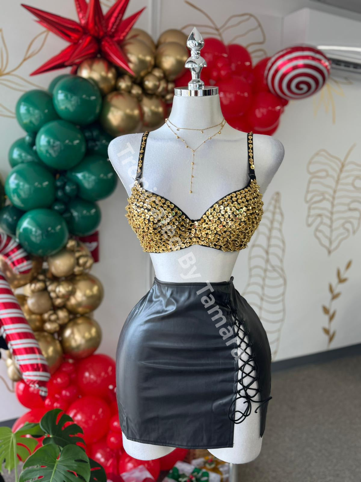 Golden Glow Bra Top