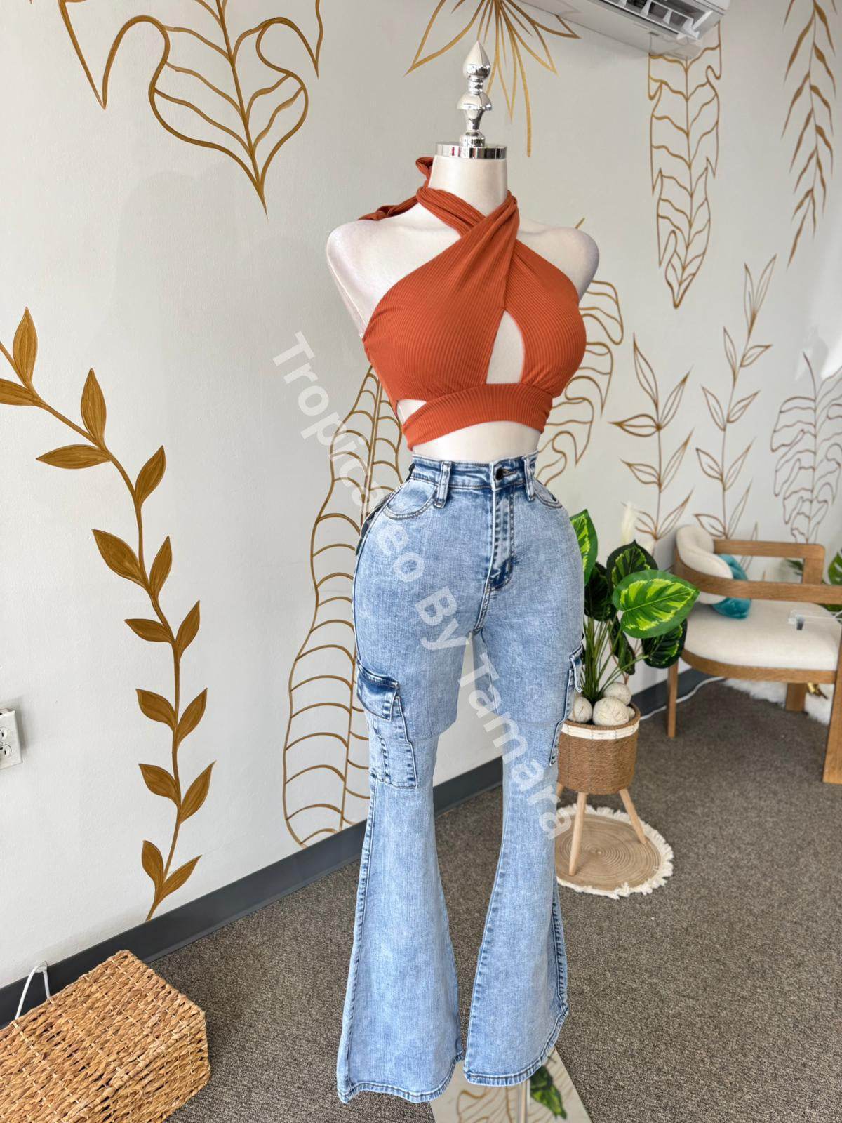 Sunset Wrap Top