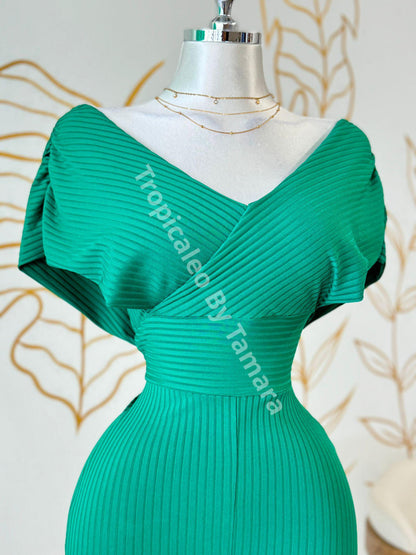 Emerald Vibes Romper