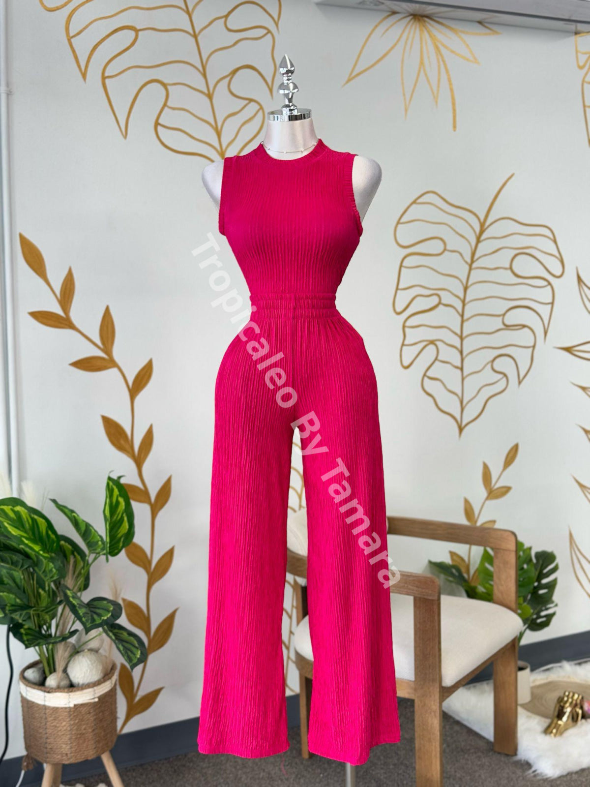 Pink Glow Top & Pant Set