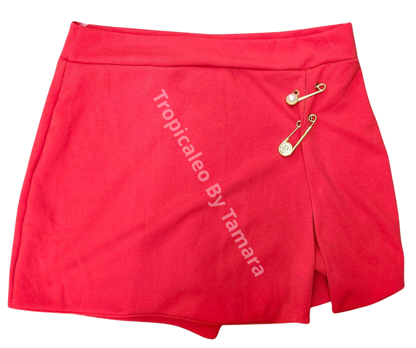 GlamPinned Skort