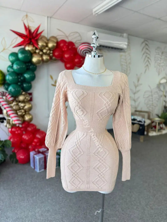 Diamond Bliss Sweater Dress