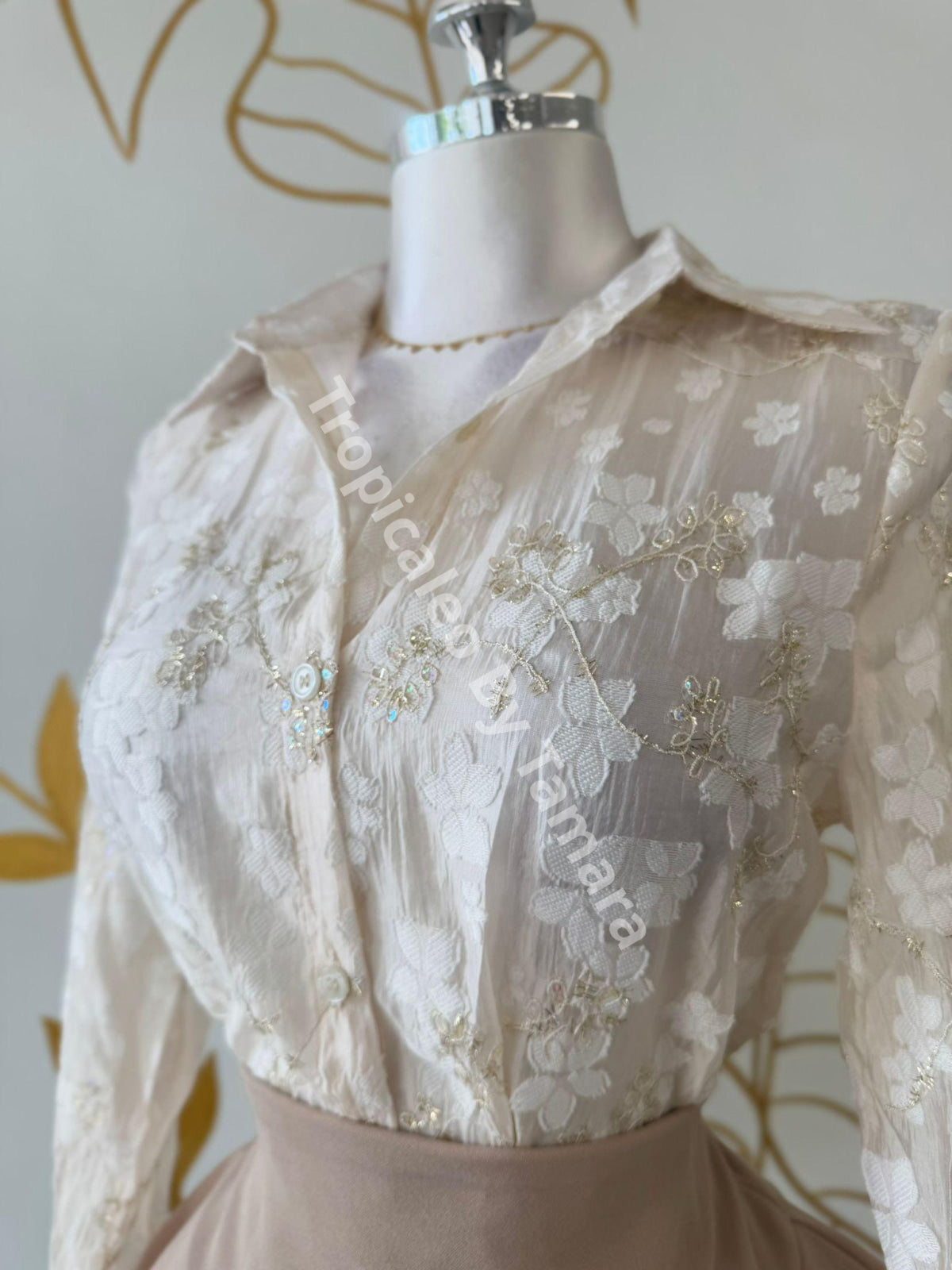 Lace Floral Blouse