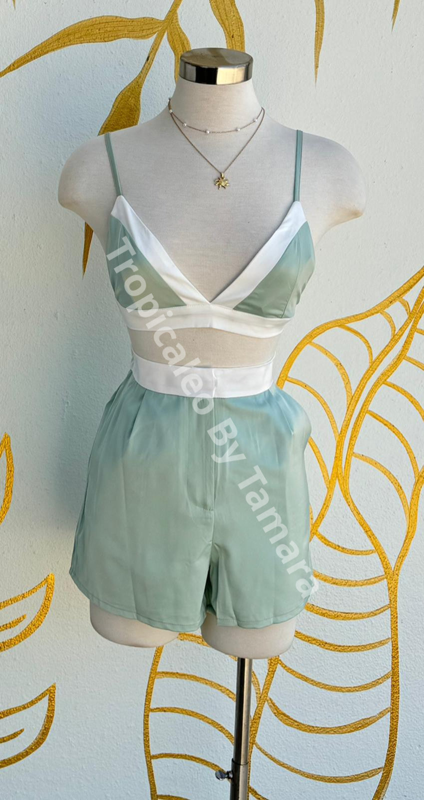Sage Breeze Two-Piece Set