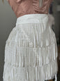 Studded Fringe Skirt (falda)