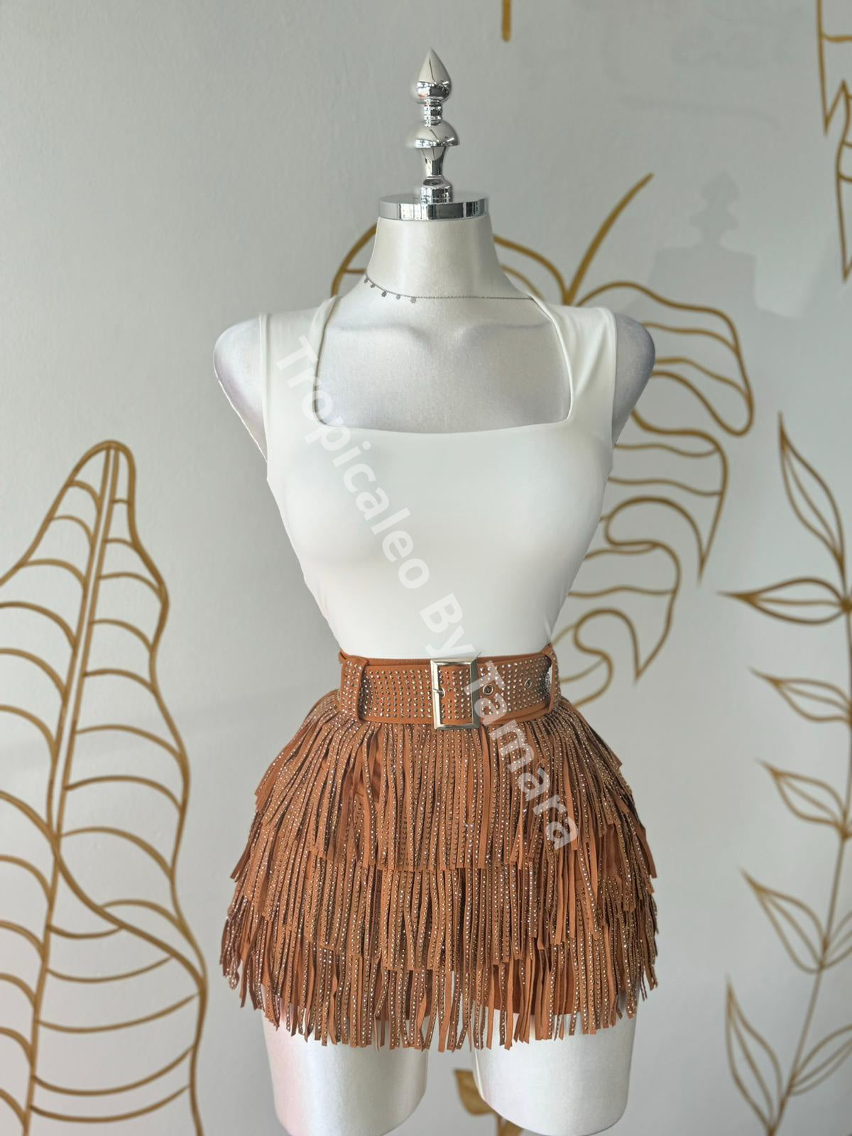 Fringe Mini Skort (5 colores disponibles)