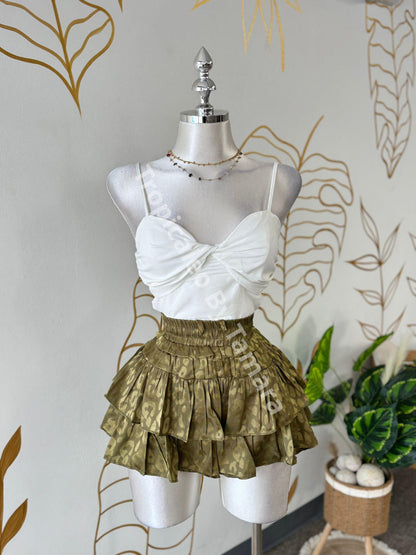 Twisted Charm Crop Top
