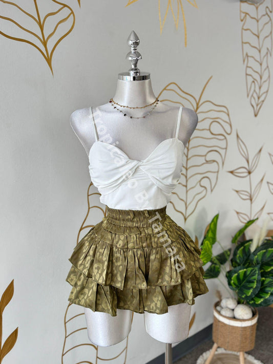 Twisted Charm Crop Top
