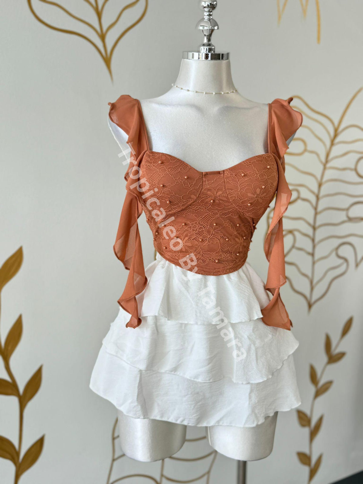 Lace Puff Sleeve Top
